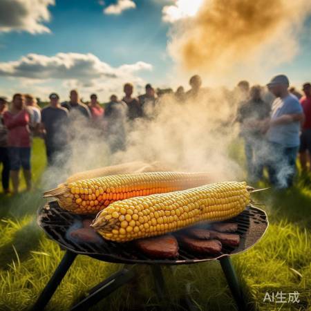 玉米燃料烤肉，环保有争议