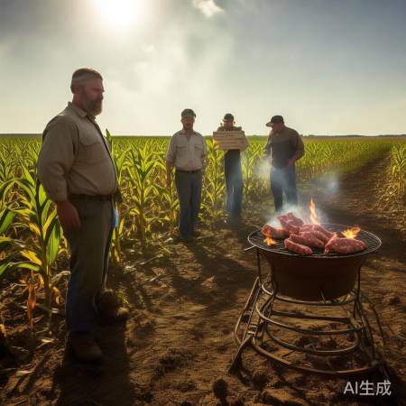 玉米制燃料烤肉浪费资源