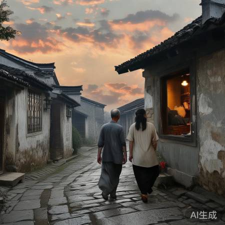 “家乡变迁,情不变”