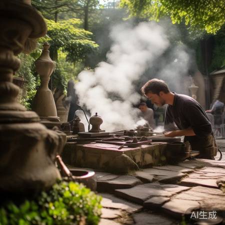 古建筑整形，熨斗助力护原貌