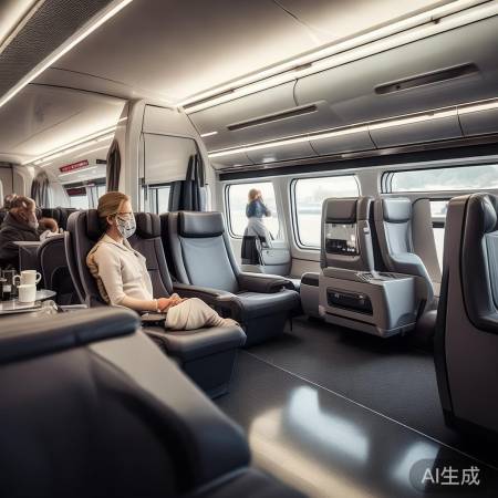 高铁内饰豪华舒适