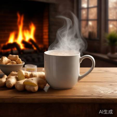 生姜红糖水,暖胃驱寒饮品