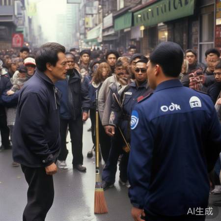 网友热议男子冲动打环卫工