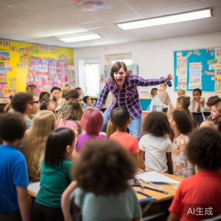 “小陈老师让音乐课生动有趣”