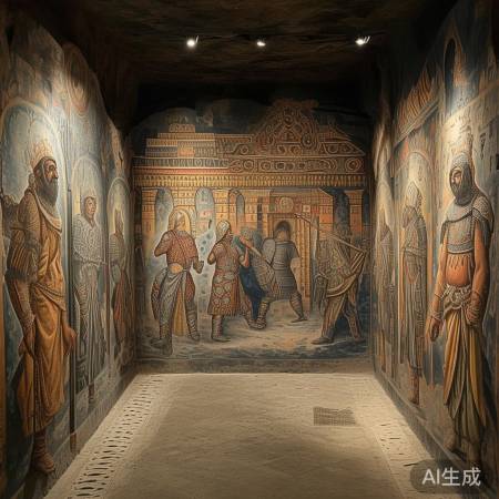 壁画展现古代智慧