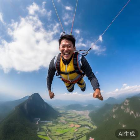 贵州无绳蹦极紧急叫停,冒险项目