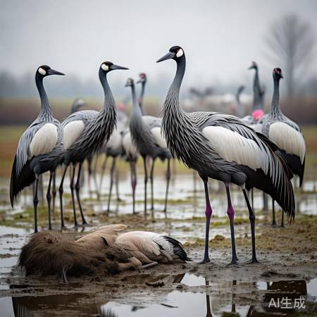疫情下鹤遭遇困境