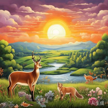 珍惜自然,和谐共生