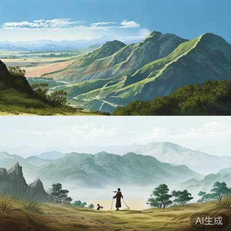 南北地理差异大