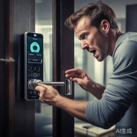 男子解锁失败,门锁成谜