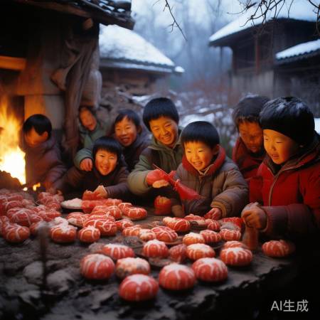 儿时农村过年欢乐