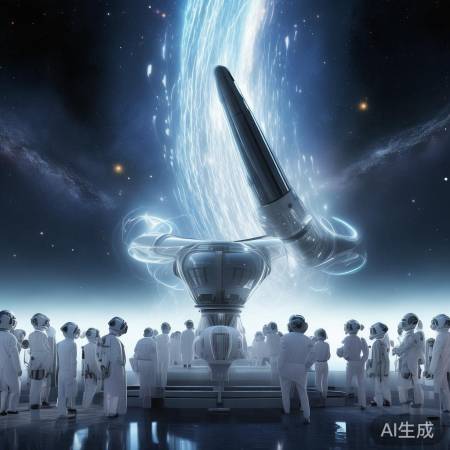 电影《星际穿越》场景,中国天眼