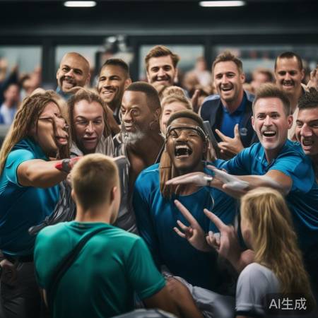 教练团队助力胜利