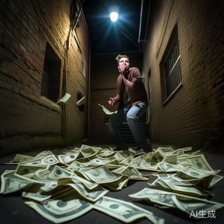 男子15万现金当垃圾扔