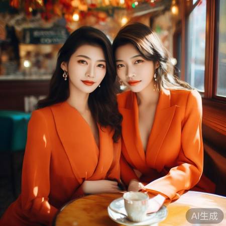 阳光好心情,热议女神同框