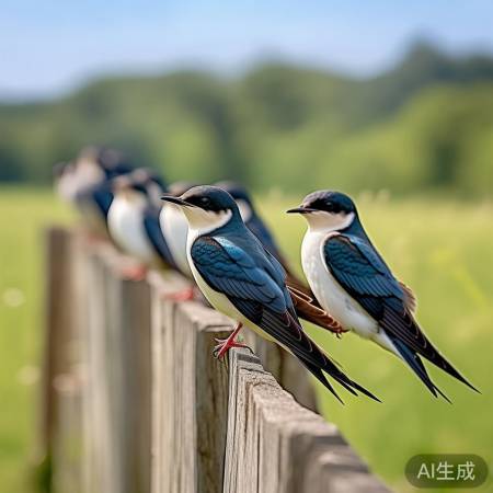 燕子滞留,自然敏感反应