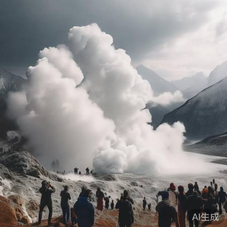 长白山天池沸腾热议