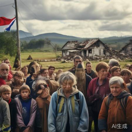 灾区祈祷，安全撤离