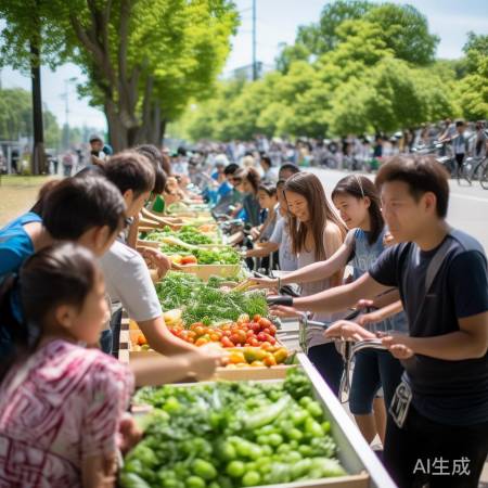 环保公益活动传递正能量