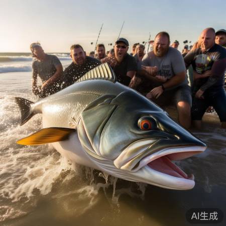 石斑鱼惊现160斤巨无霸