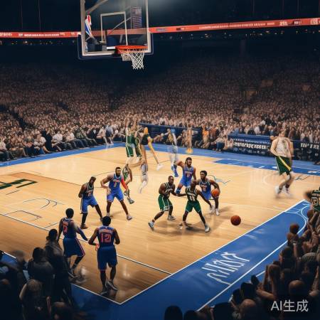 “尼克斯VS雄鹿,激情对决!”