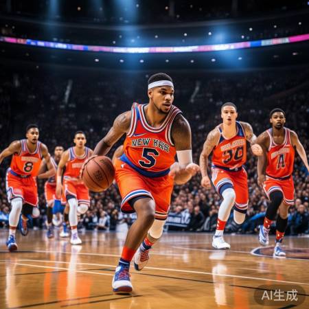 尼克斯甜瓜状态佳,年轻球员表现