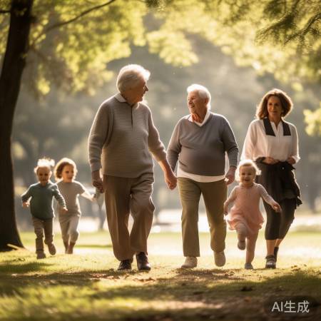 重阳节陪伴温暖老人