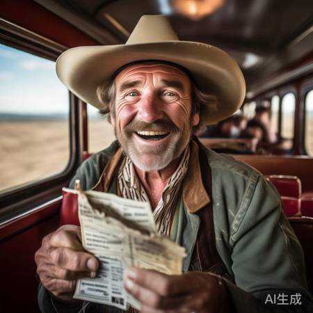 火车旅行,彩票梦碎