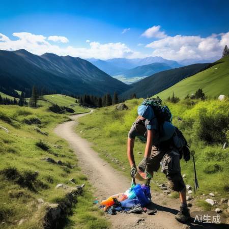 环保行动,护山美景