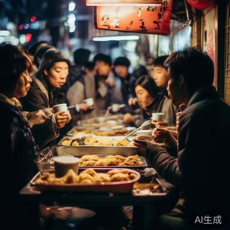 宵夜诱惑,饿了就吃