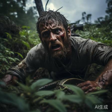 被毒蛇咬伤失联男子现状：奇迹生还！