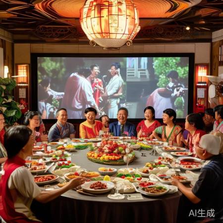 回门宴温馨感人