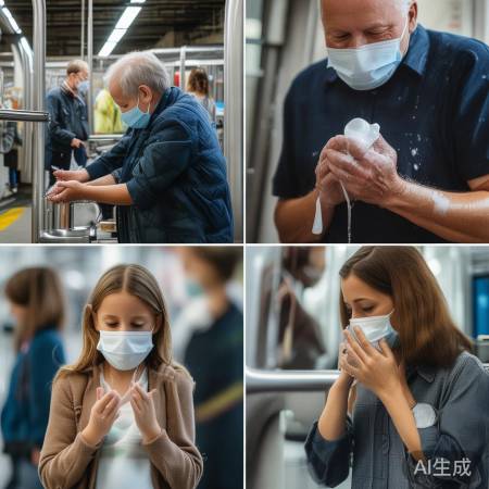 勤洗手戴口罩,咳嗽遮口鼻