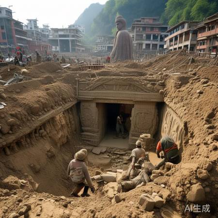 乐山古墓大发现