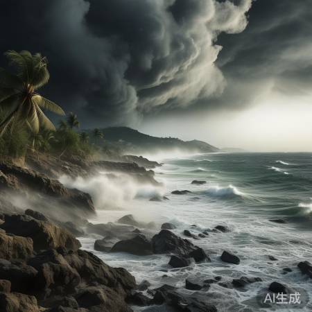 梅丽莎飓风：威力惊人