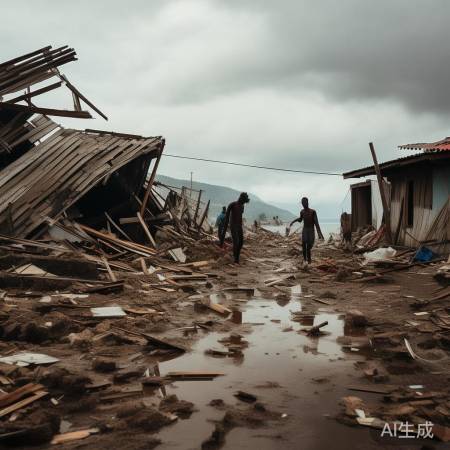 海地梅丽莎飓风遇难惨重
