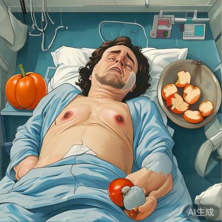 柿子多食易肠梗阻