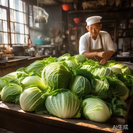 中国辣白菜原料多