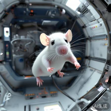 宇宙探索：揭秘上天小鼠的非凡之旅