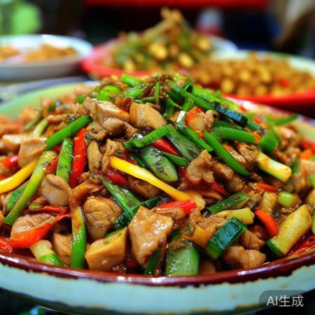 江西小炒,色香味俱全