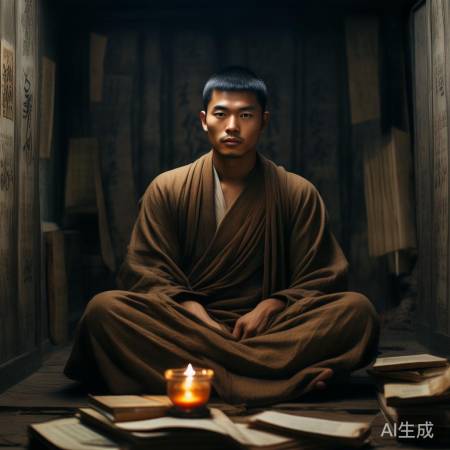 00后出家,生活不轻松