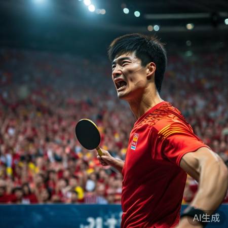 马龙失利,拼尽全力