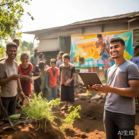 小李助力生态园,丰富村民生活