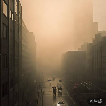 大雾橙色预警,雾中世界