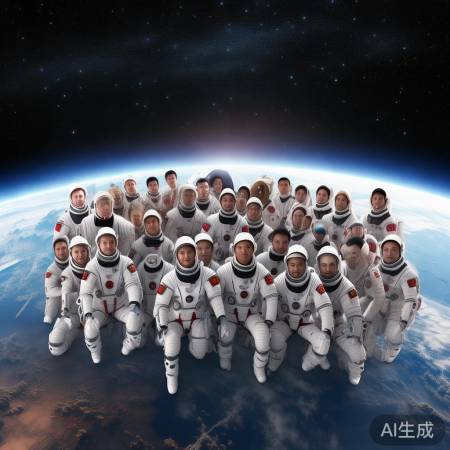 航天全家福,中国航天实力展现