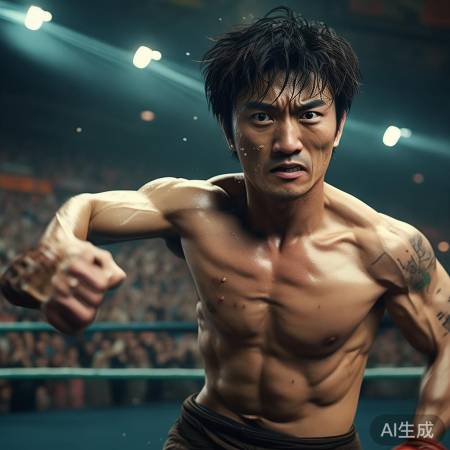 赵鸿刚擂台意外自打耳光