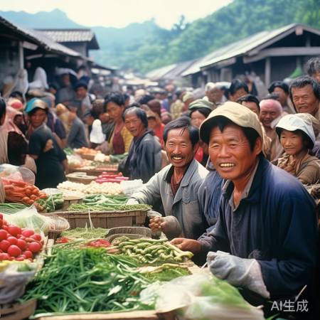农村市场潜力大,消费增,促增长