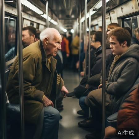 上海地铁回应：老人强行坐女生腿事件引关注