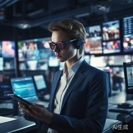 智能眼镜,技术革新,记者精神永