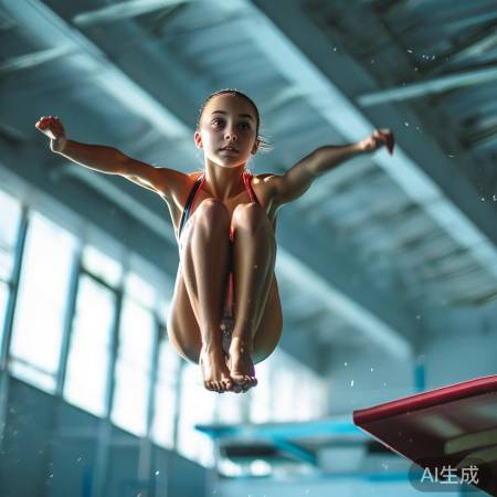 全红婵完美三跳引尖叫，网友热议！